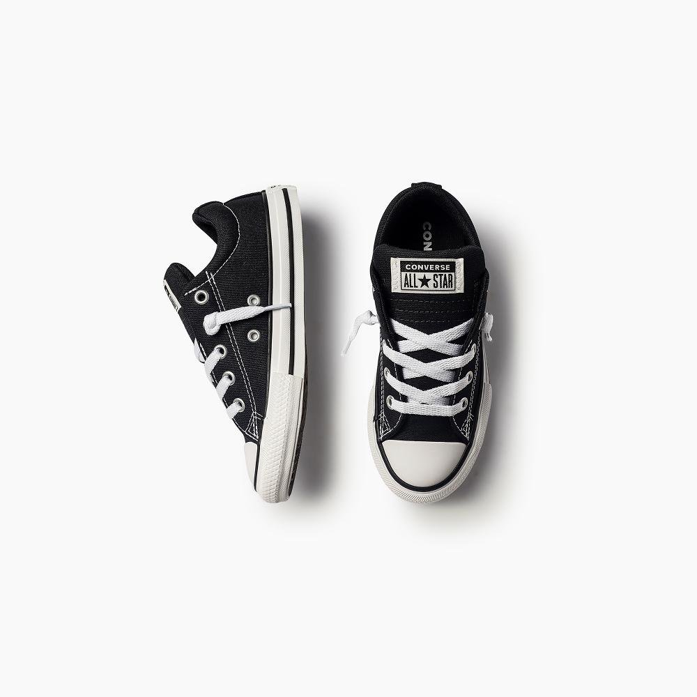 Tênis Juvenil Chuck Taylor All Star Street Cano Baixo Preto Preto 2