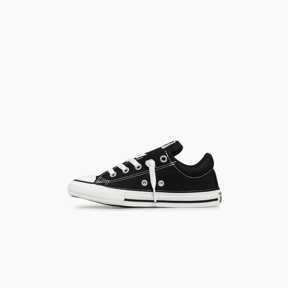 Tênis Juvenil Chuck Taylor All Star Street Cano Baixo Preto Preto 5
