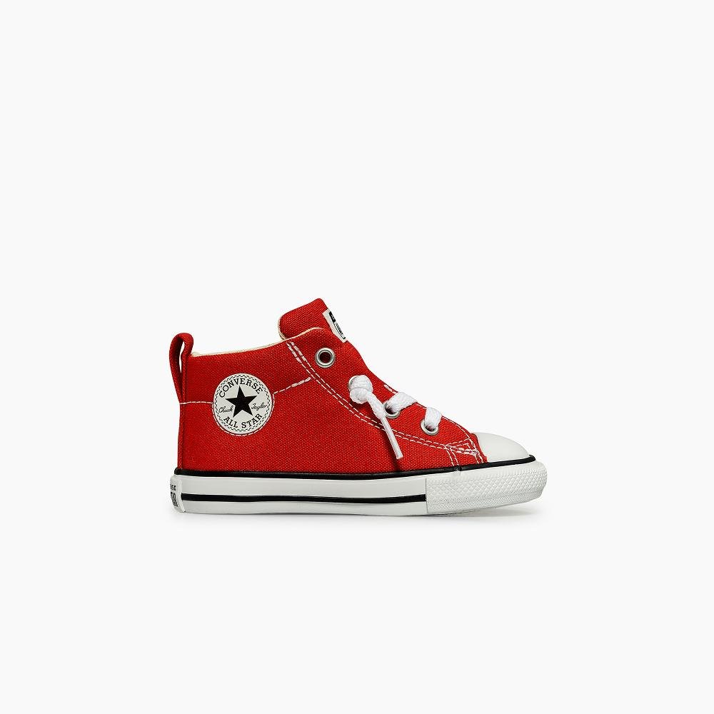Tênis Infantil Chuck Taylor All Star Street Médio  Vermelho