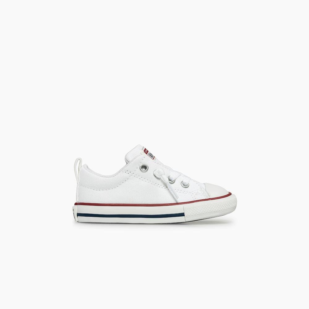 Tênis Infantil Chuck Taylor All Star Street Baixo Branco