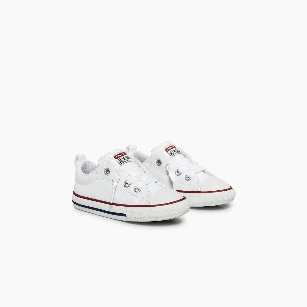 Tênis Infantil Chuck Taylor All Star Street Baixo Branco Branco 4