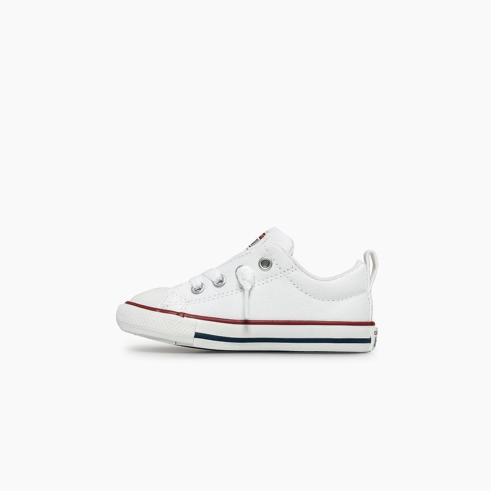 Tênis Infantil Chuck Taylor All Star Street Baixo Branco Branco 5