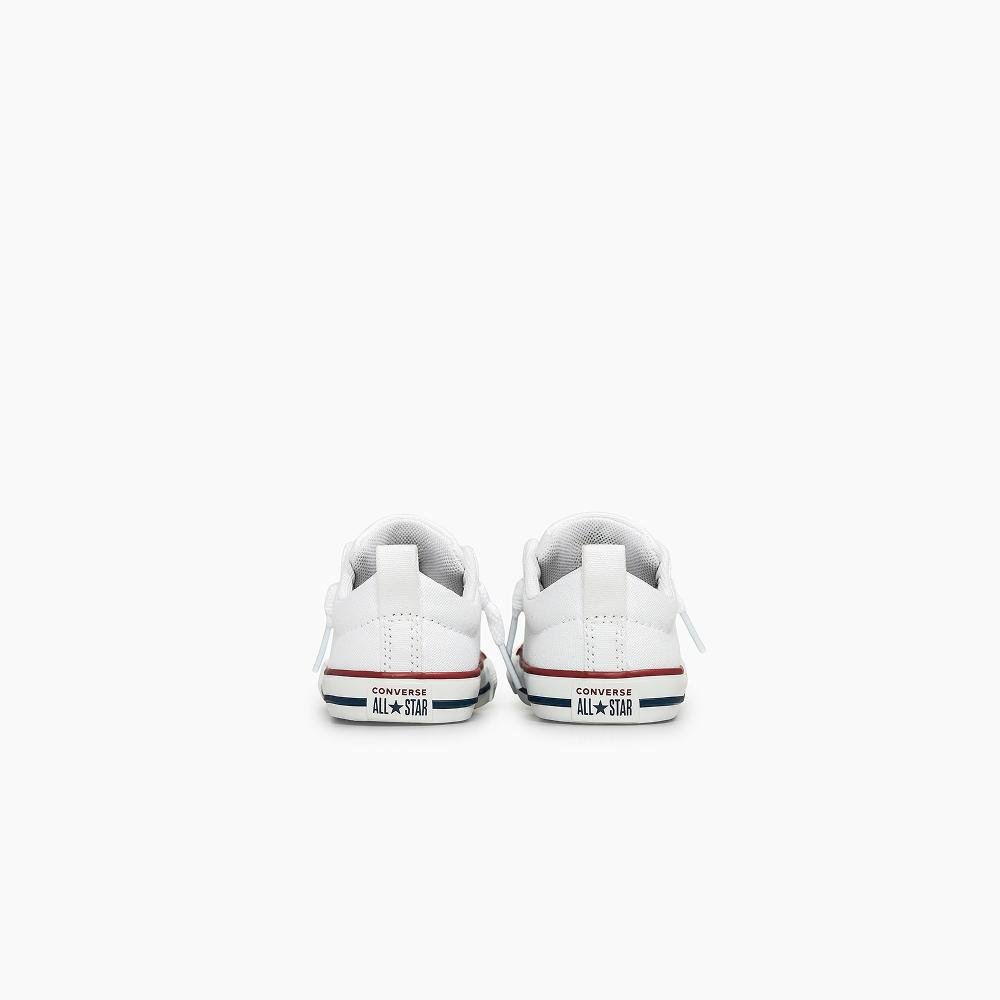 Tênis Infantil Chuck Taylor All Star Street Baixo Branco Branco 7