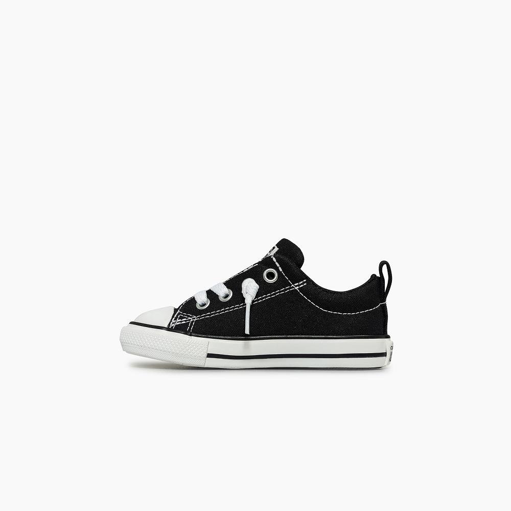 Tênis Infantil Chuck Taylor All Star Street Cano Baixo Preto Preto 5