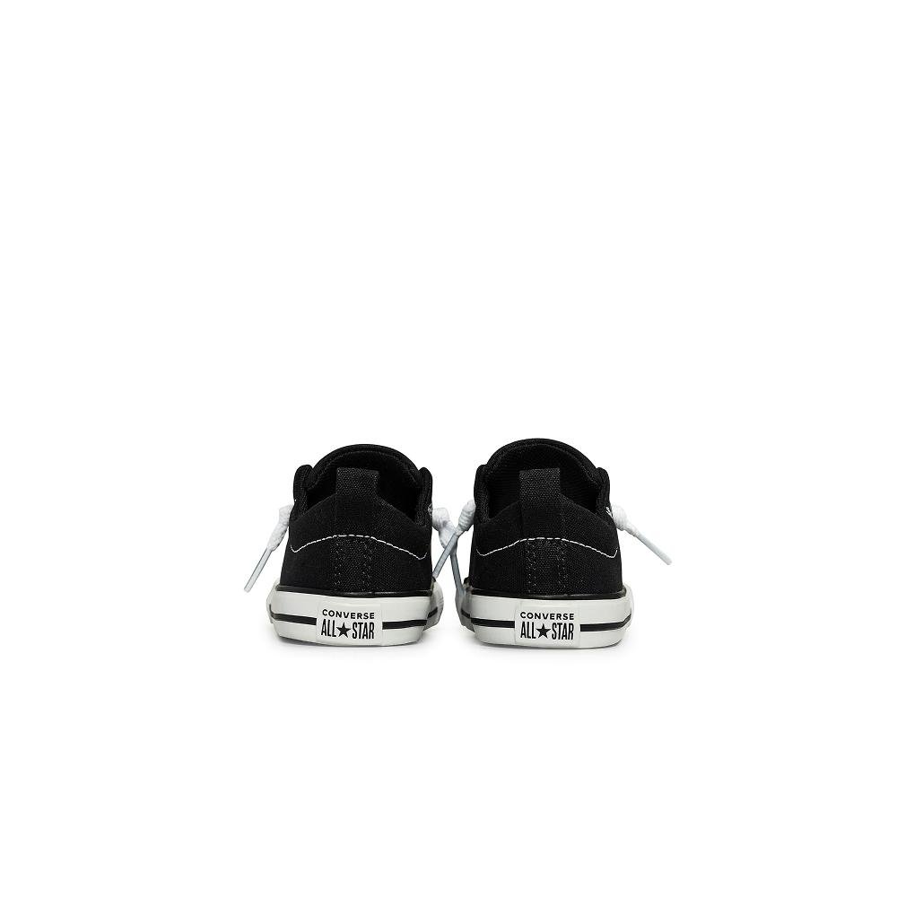 Tênis Infantil Chuck Taylor All Star Street Cano Baixo Preto Preto 7