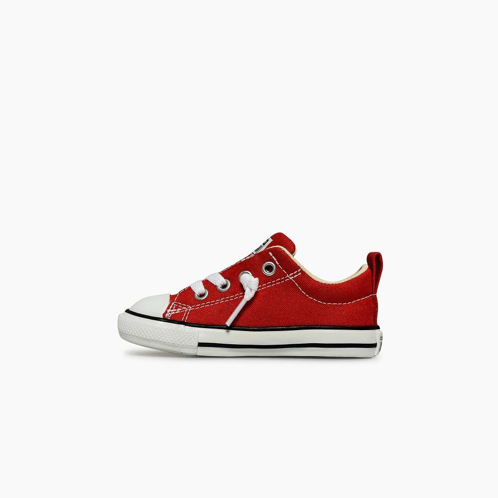 Tênis Infantil Chuck Taylor All Star Street Baixo Vermelho Vermelho 5