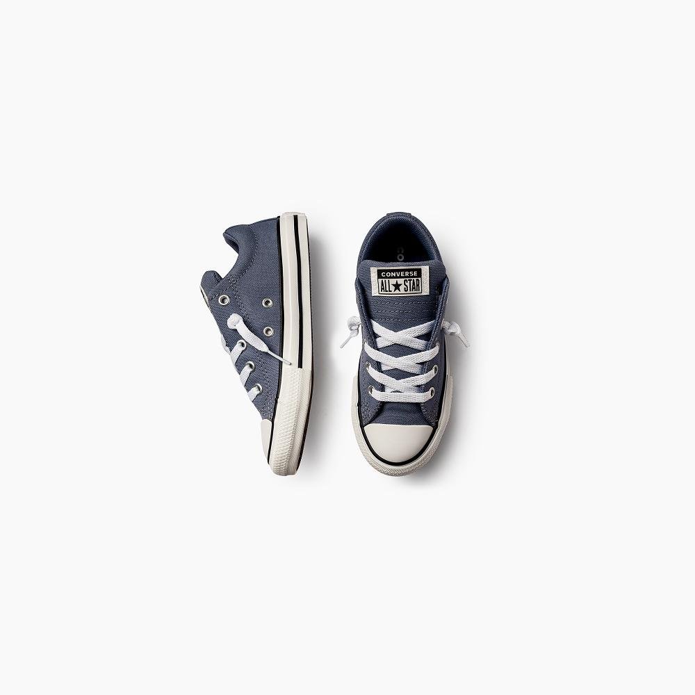 Tênis Juvenil Chuck Taylor All Star Street Cano Baixo Azul Azul 2