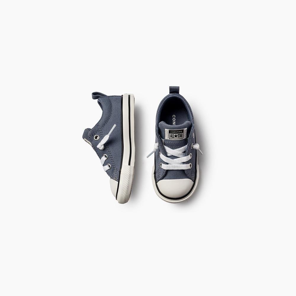 Tênis Infantil Chuck Taylor All Star Street Cano Baixo Azul Azul 2