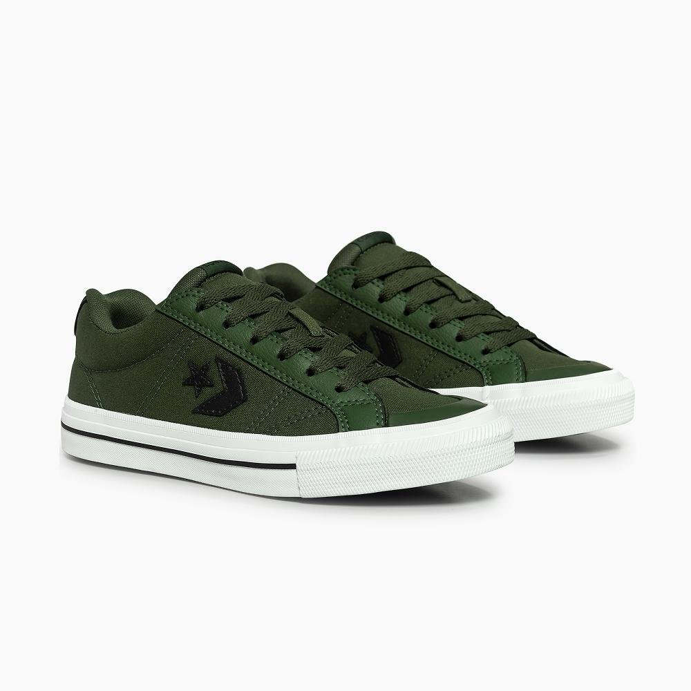 Tênis Converse Sport Casual Seasonal Colors Cano Baixo Verde Verde 4