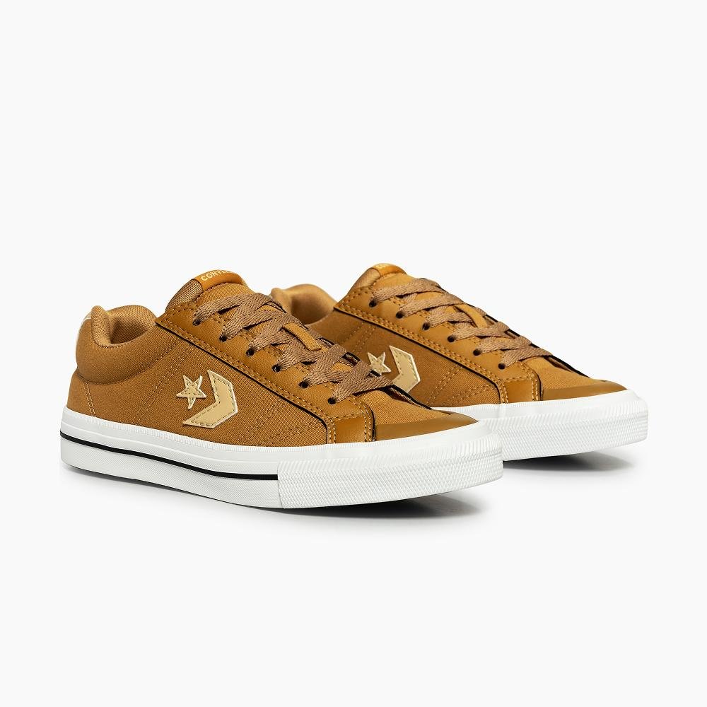 Tênis Converse Sport Casual Seasonal Colors Baixo Caramelo Caramelo 4