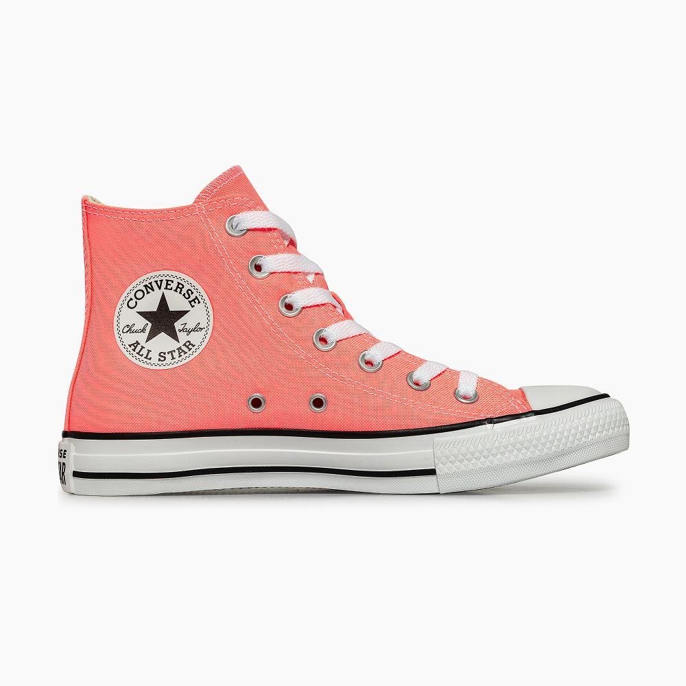 Tênis Chuck Taylor All Star Seasonal Colors Cano Alto Rosa