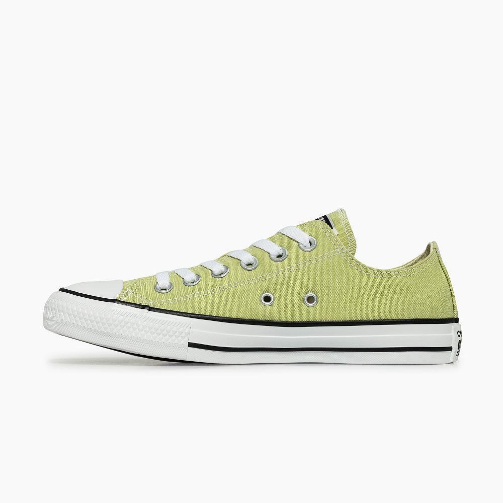 Tênis Chuck Taylor All Star Seasonal Cano Baixo Verde Fraco Amarelo Esverdeado 5