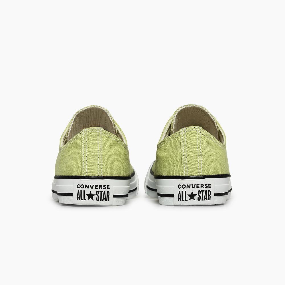 Tênis Chuck Taylor All Star Seasonal Cano Baixo Verde Fraco Amarelo Esverdeado 7