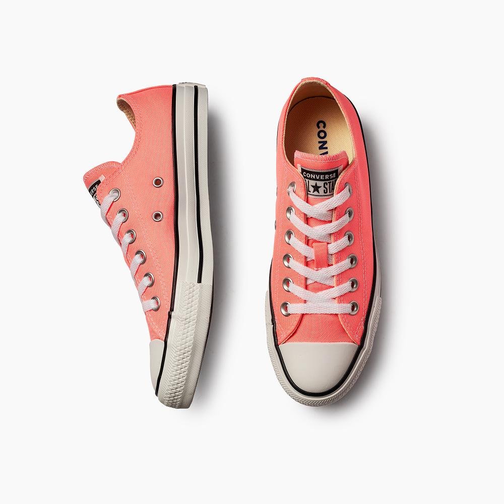 Tênis Chuck Taylor All Star Seasonal Colors Cano Baixo Rosa Salmão 2