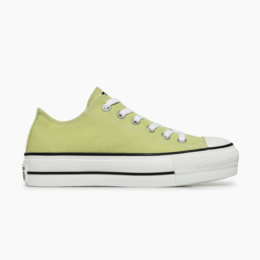 Tênis Chuck Taylor All Star Lift Seasonal Colors Baixo Verde