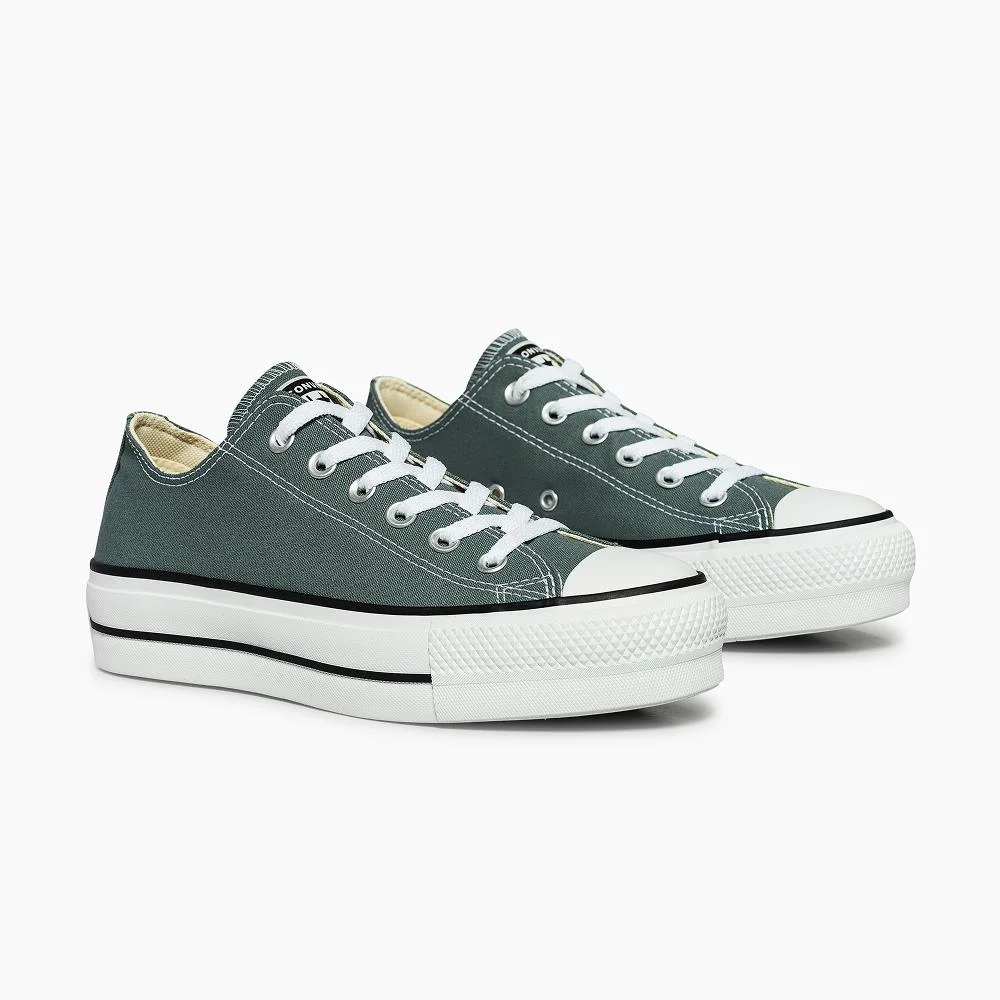 Tênis Chuck Taylor All Star Lift Seasonal Colors Baixo Cinza Cinza 4