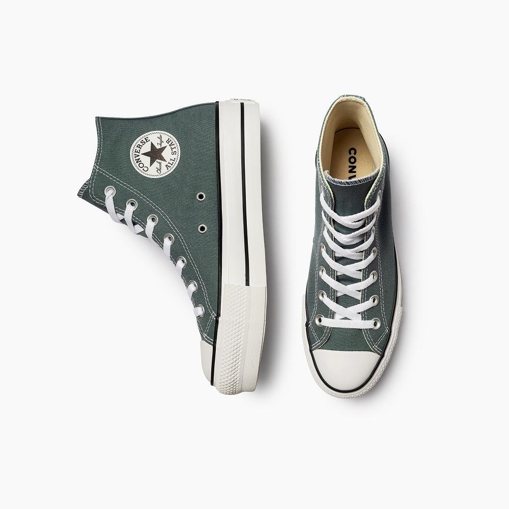 Tênis Chuck Taylor All Star Lift Seasonal Colors Alto Cinza Cinza 2