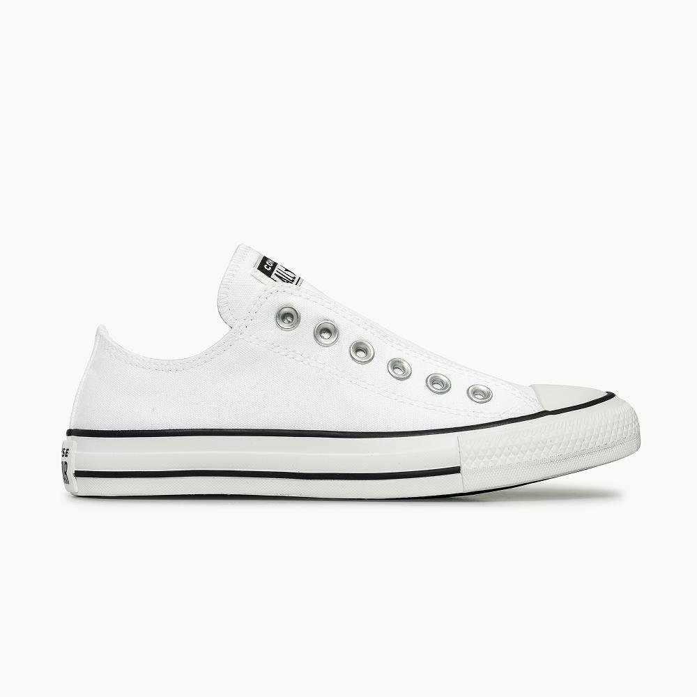 Tênis Chuck Taylor All Star Slip On Cano Baixo Branco
