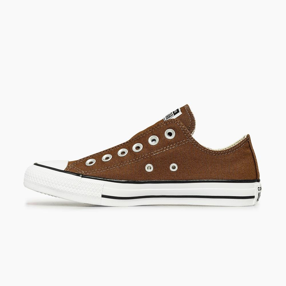 Tênis Chuck Taylor All Star Slip On Cano Baixo Marrom Marrom 5