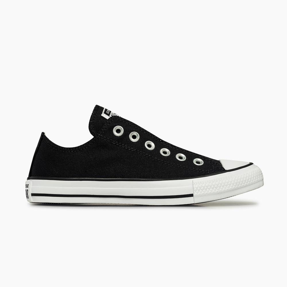 Tênis Chuck Taylor All Star Slip On Cano Baixo Preto