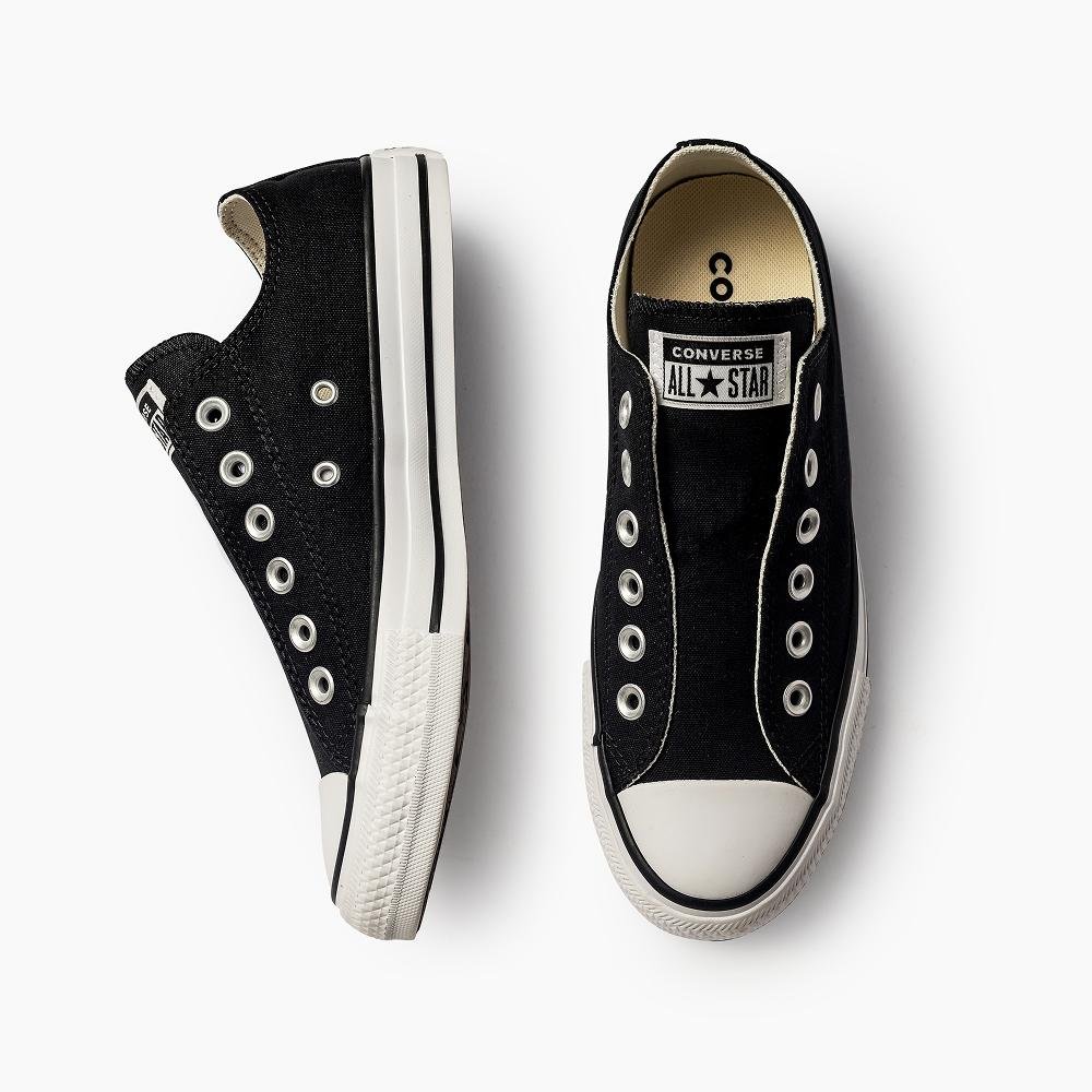 Tênis Chuck Taylor All Star Slip On Cano Baixo Preto Preto 2