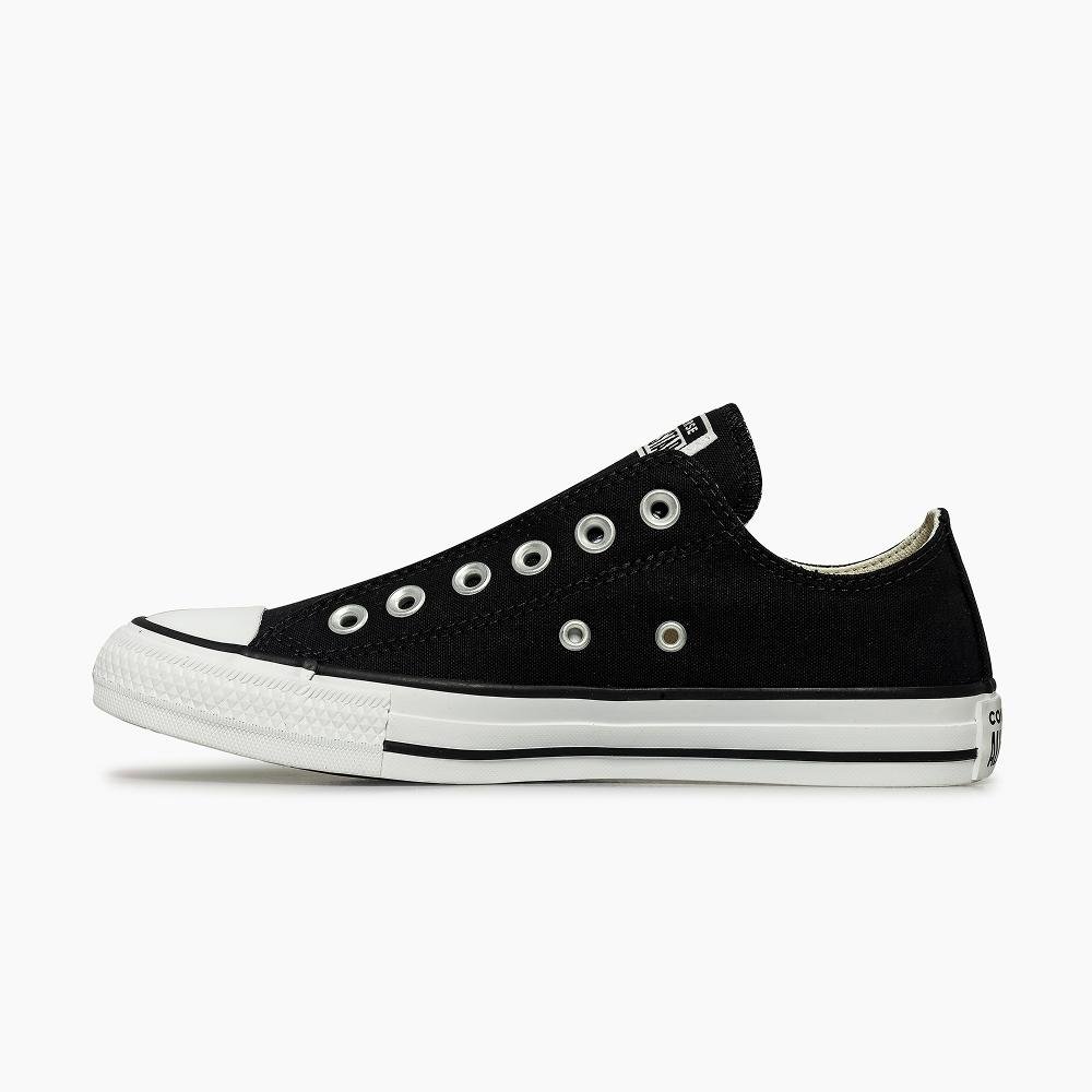 Tênis Chuck Taylor All Star Slip On Cano Baixo Preto Preto 5