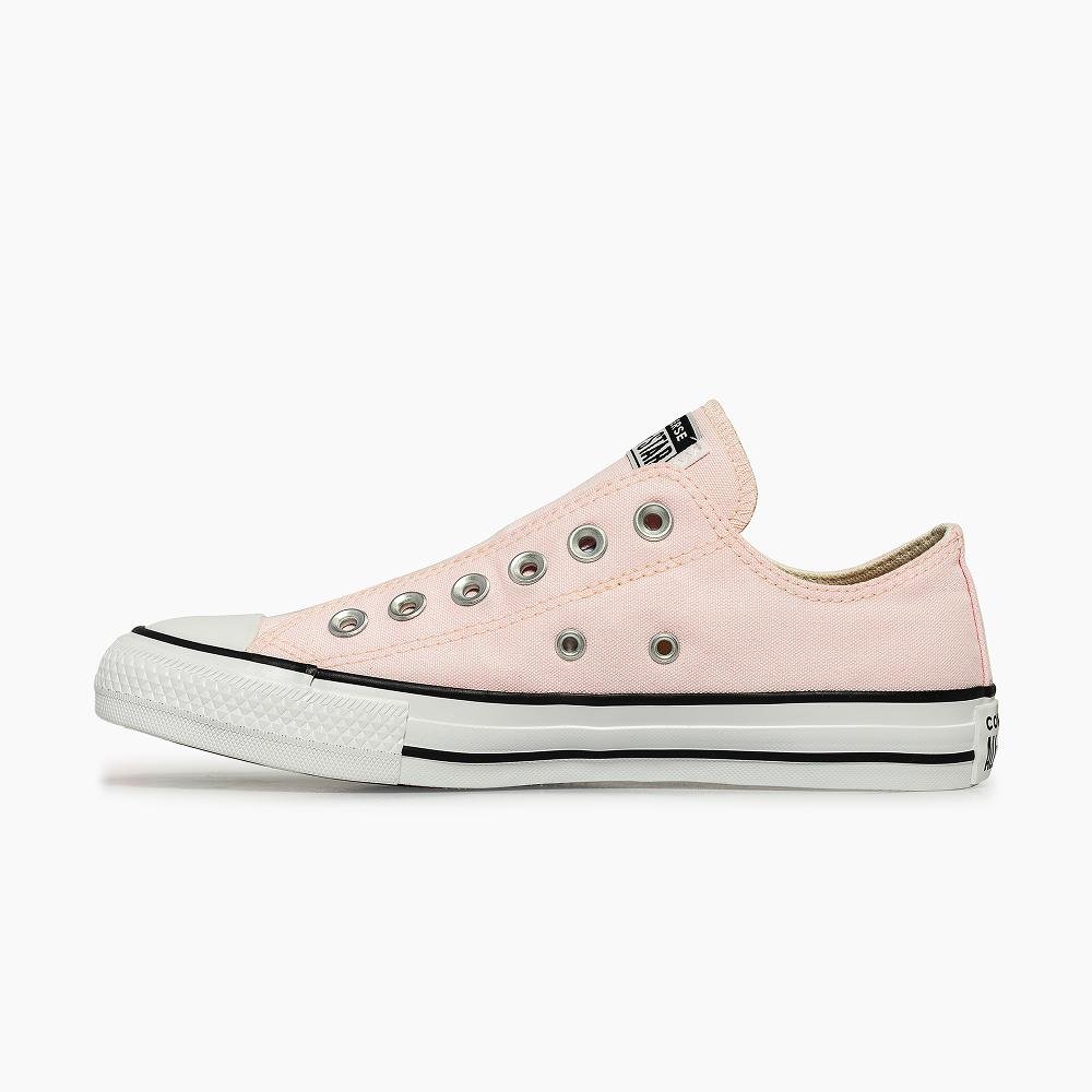 Tênis Chuck Taylor All Star Slip On Cano Baixo Rosa Rosa 5