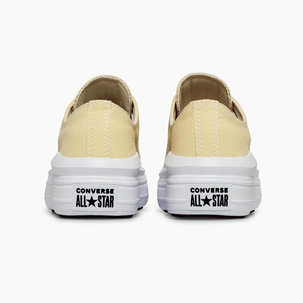 Tênis Chuck Taylor All Star Move Cano Baixo Amarelo Amarelo 7