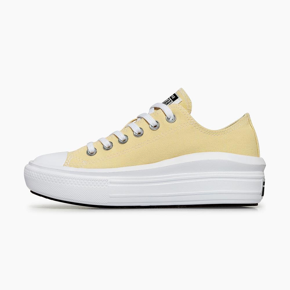 Tênis Chuck Taylor All Star Move Cano Baixo Amarelo Amarelo 5