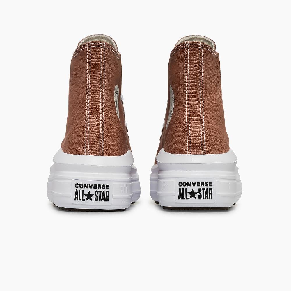 Tênis Chuck Taylor All Star Move Cano Alto Marrom Telha Marrom Telha 7