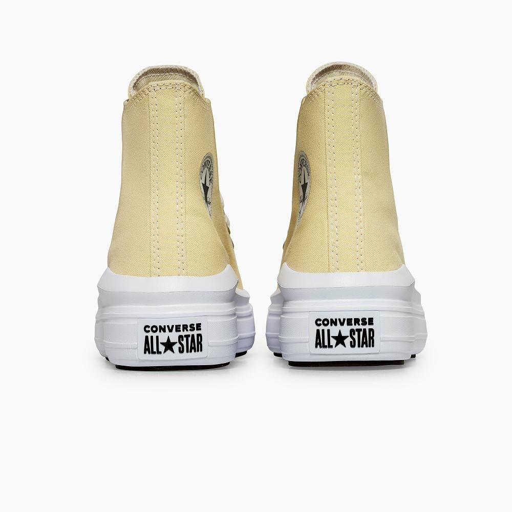 Tênis Chuck Taylor All Star Move Cano Alto Amarelo Amarelo 7