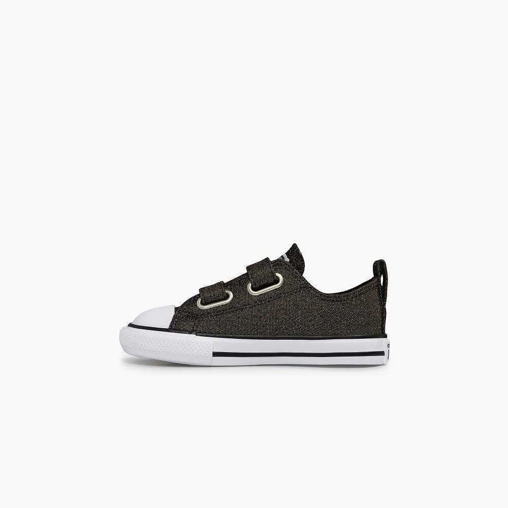 Tênis Infantil Chuck Taylor All Star 2v Shine Baixo Preto Preto 5