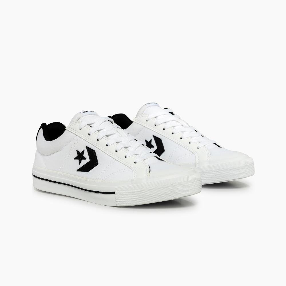 Tênis Converse Sport Casual Cano Baixo Branco Branco 4