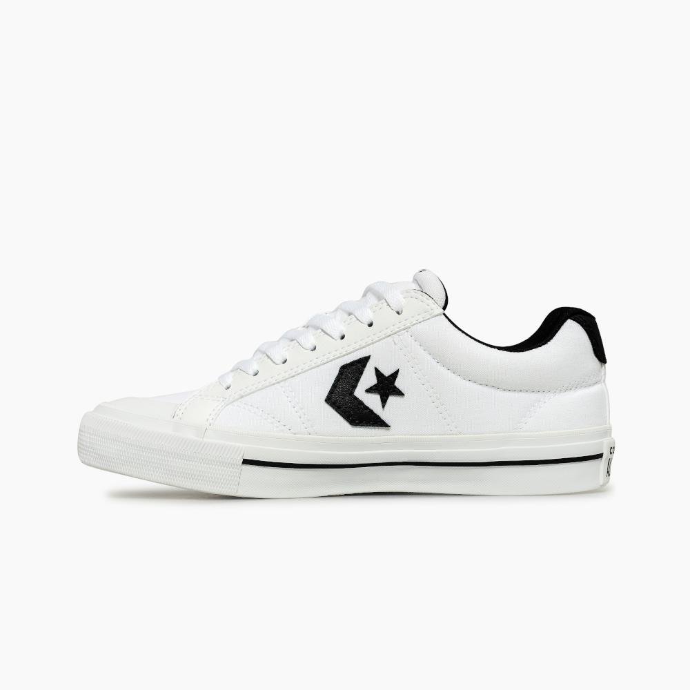 Tênis Converse Sport Casual Cano Baixo Branco Branco 5