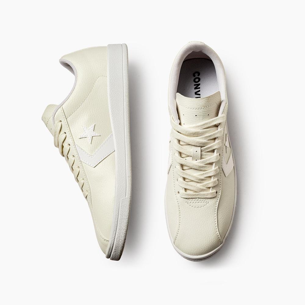 Tênis All Star Classic Trainer Cano Baixo Bege Bege 2