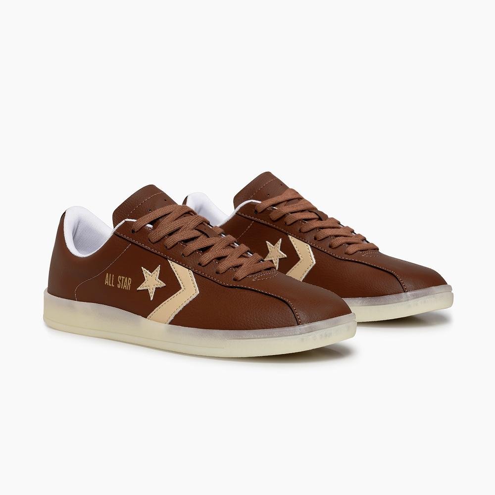 Tênis All Star Classic Trainer Synthetic Cano Baixo Marrom Marrom 4