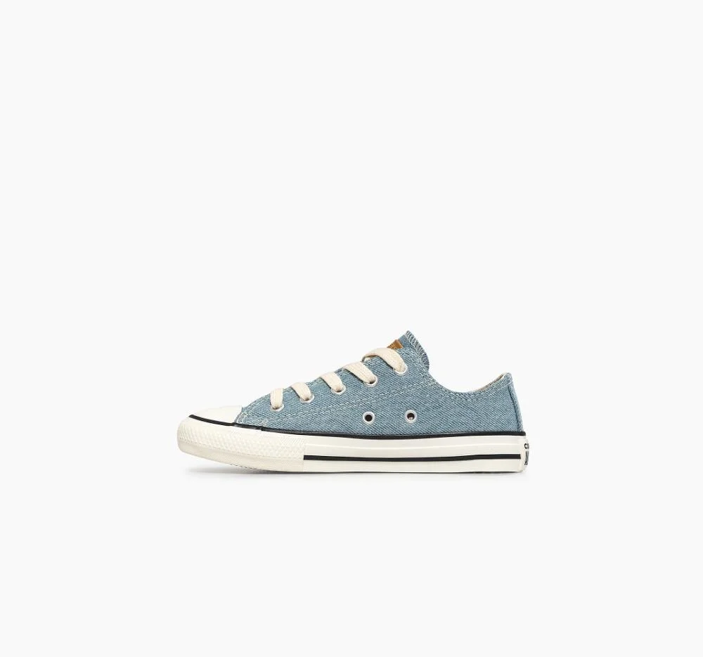 Tênis Juvenil Chuck Taylor All Star Denim Baixo Azul Claro Azul Claro 5