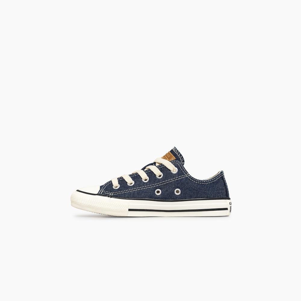 Tênis Juvenil Chuck Taylor All Star Denim Baixo Azul Escuro Azul Escuro 5