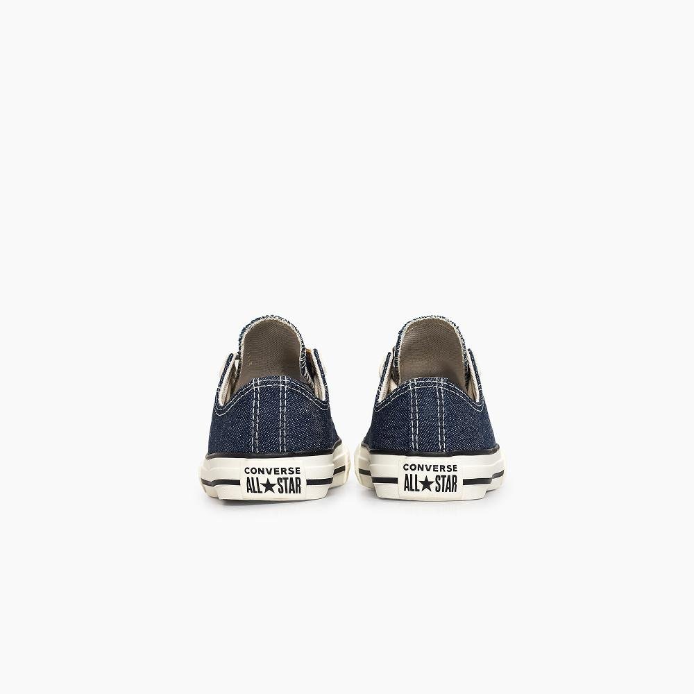 Tênis Juvenil Chuck Taylor All Star Denim Baixo Azul Escuro Azul Escuro 7