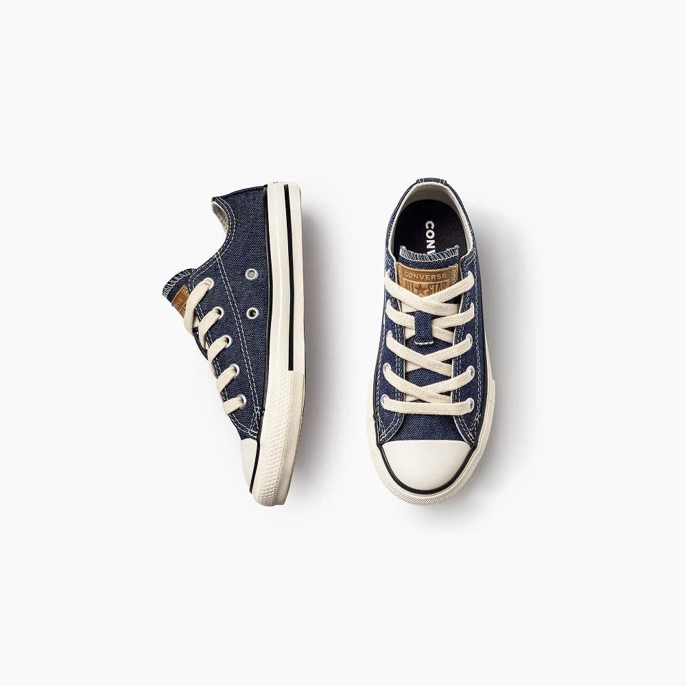 Tênis Juvenil Chuck Taylor All Star Denim Baixo Azul Escuro Azul Escuro 2