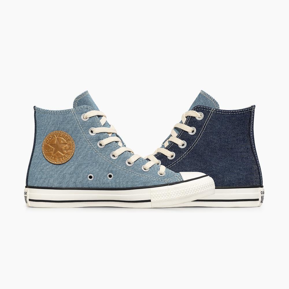 Tênis Chuck Taylor All Star Denim Cano Alto Azul Azul 2