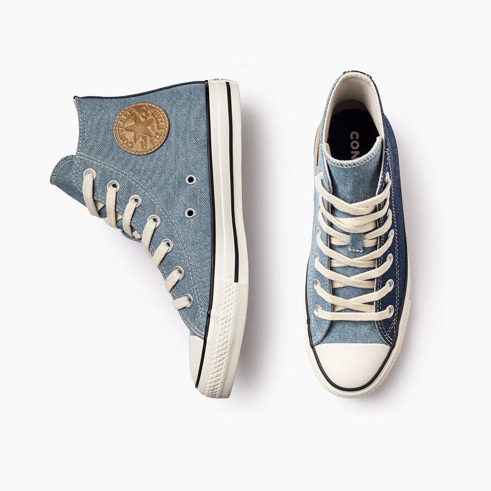 Tênis Chuck Taylor All Star Denim Cano Alto Azul Azul 6