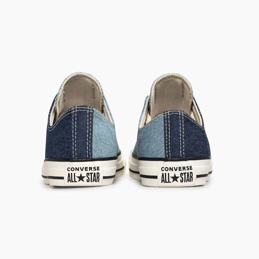 Tênis Chuck Taylor All Star Denim Cano Baixo Azul Azul 8