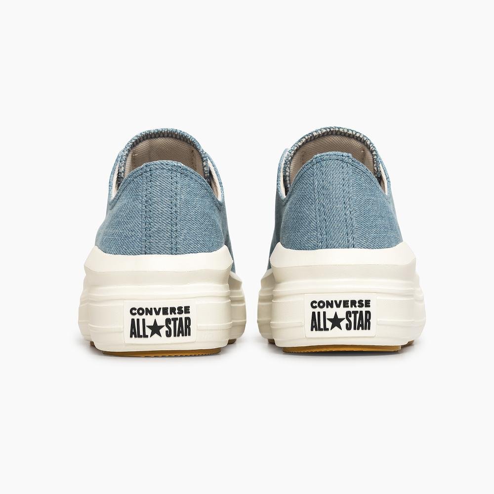 Tênis Chuck Taylor All Star Move Denim Baixo Azul Claro Azul Claro 7