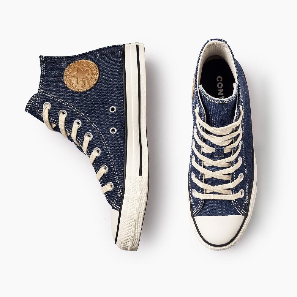 Tênis Chuck Taylor All Star Denim Cano Alto Azul Escuro Azul Escuro 2