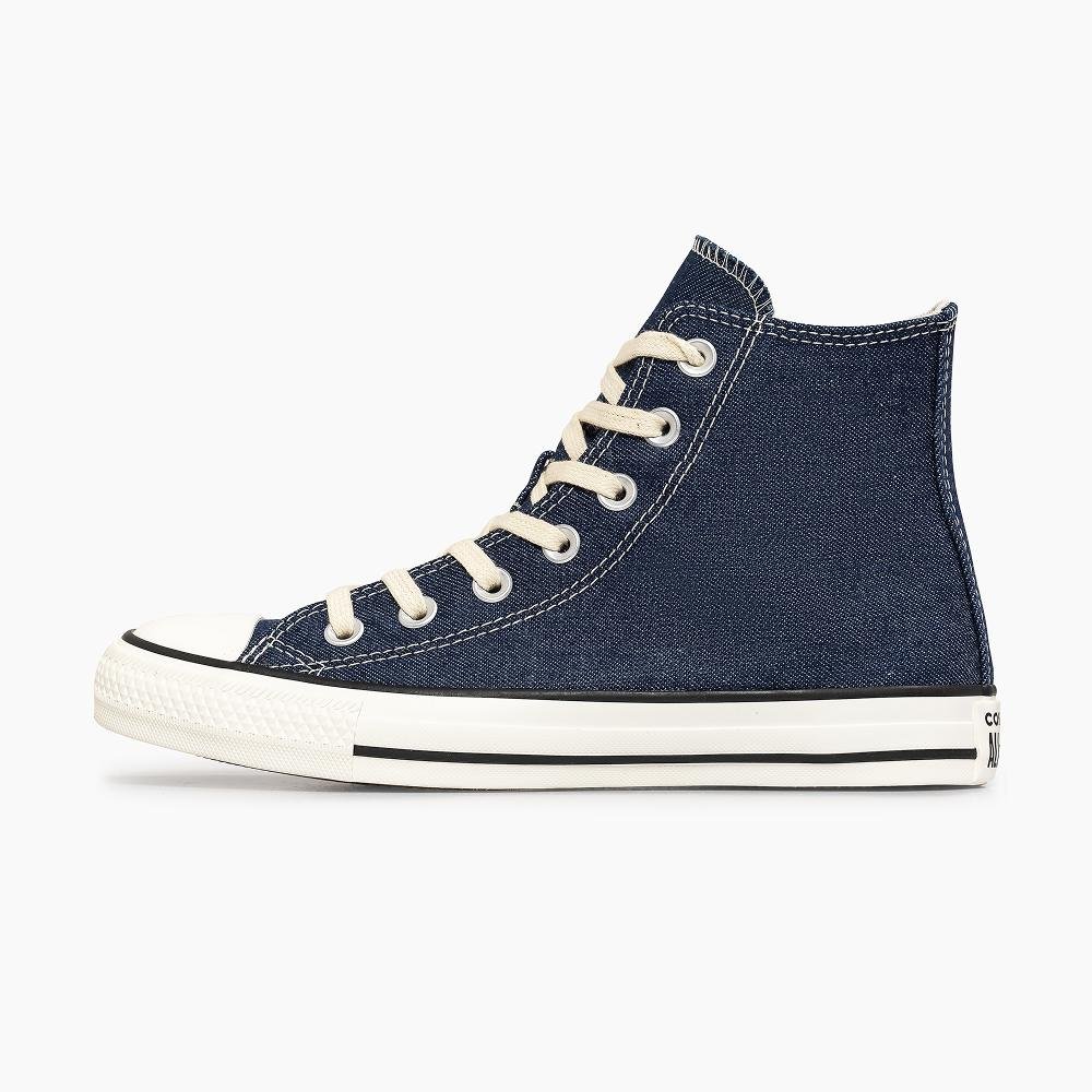 Tênis Chuck Taylor All Star Denim Cano Alto Azul Escuro Azul Escuro 4