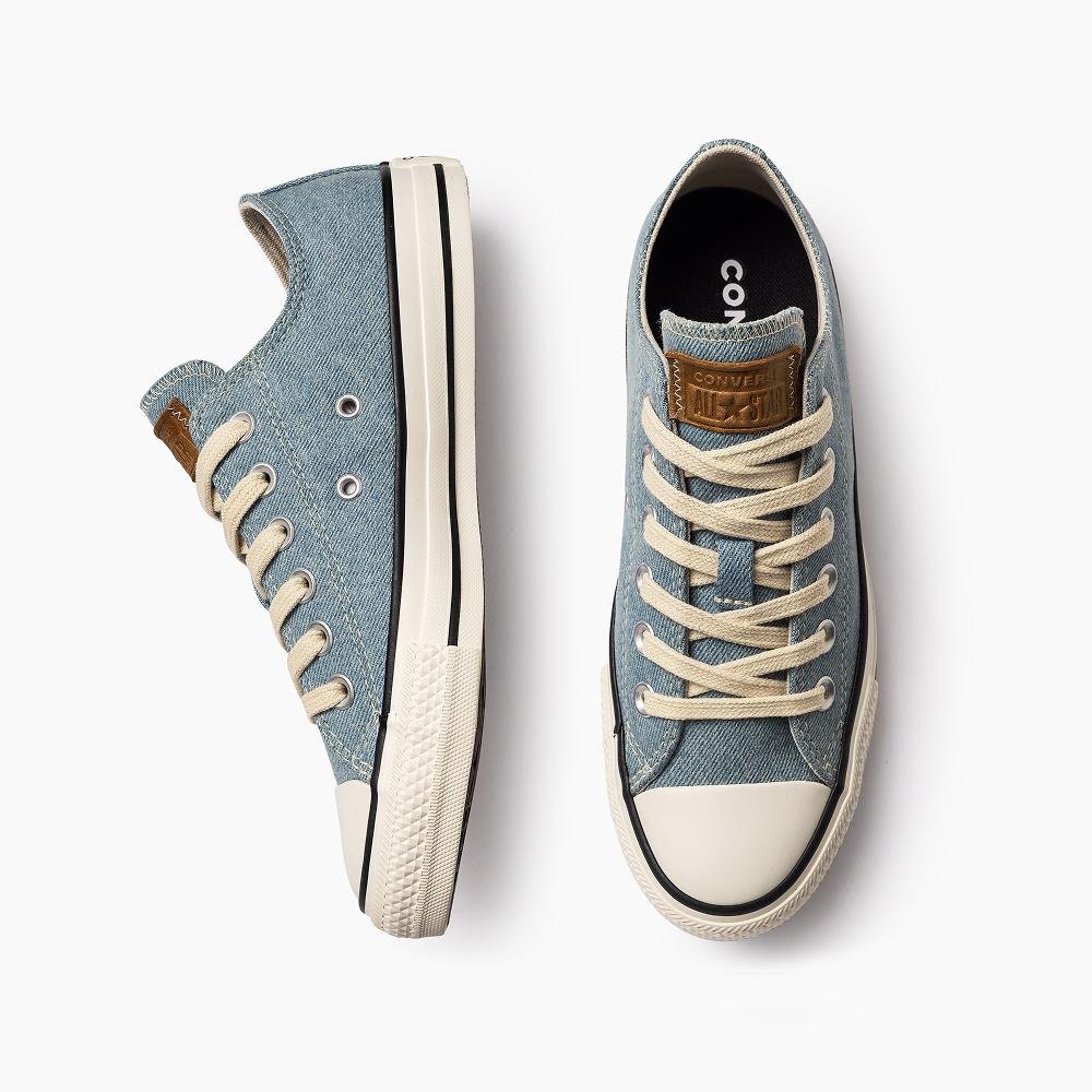 Tênis Chuck Taylor All Star Denim Cano Baixo Azul Claro Azul Claro 2