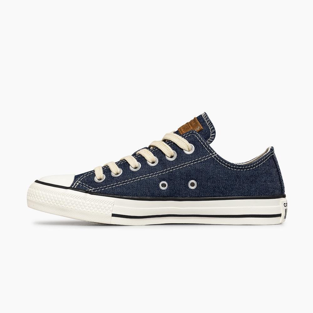Tênis Chuck Taylor All Star Denim Cano Baixo Azul Escuro Azul Escuro 4