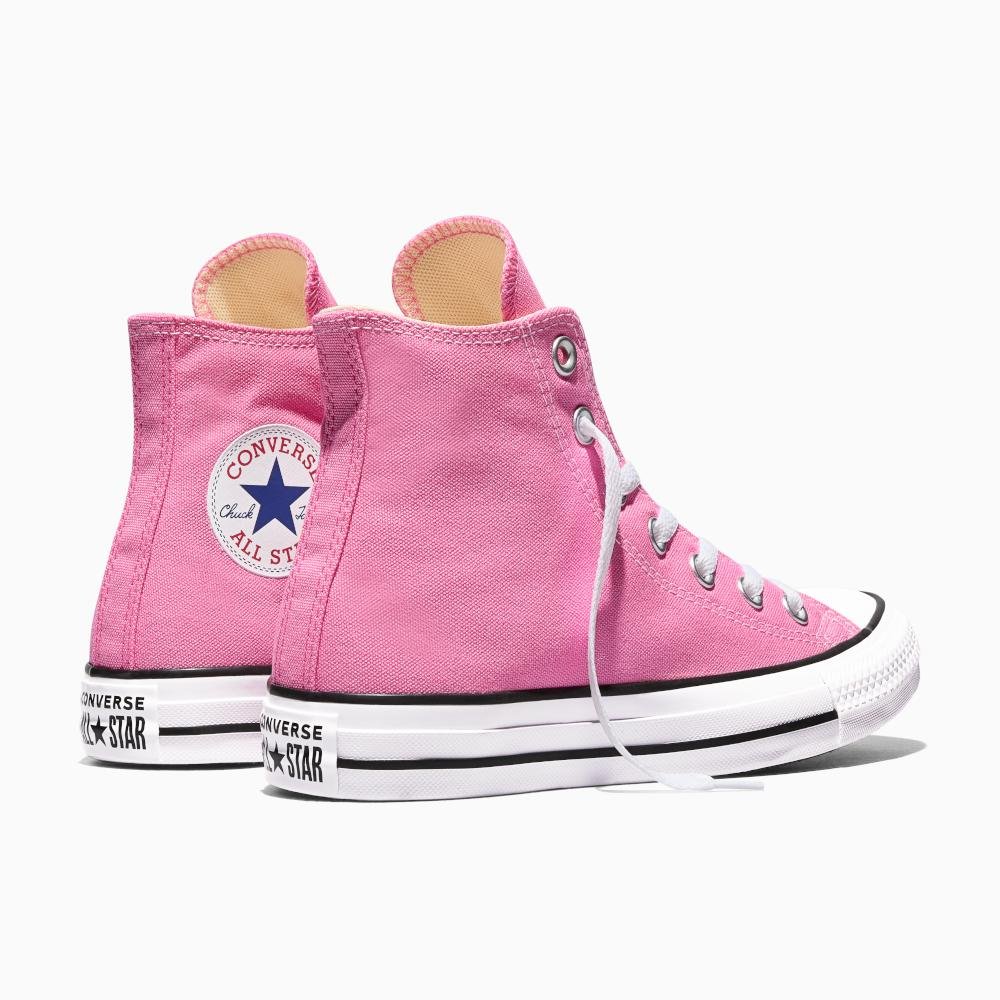 Tênis Chuck Taylor All Star Cano Alto Rosa Rosa 7