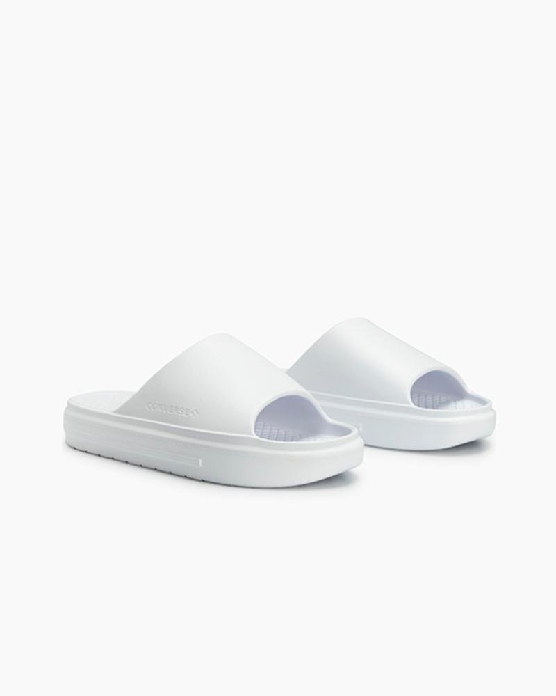 Chinelo Converse Slide Branco Branco 6
